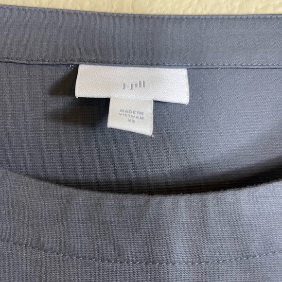 JJill grey tie back top size XS - Picture 4 of 5